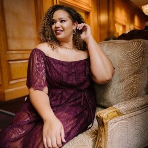 Caroline Lace Maxi Dress 2x